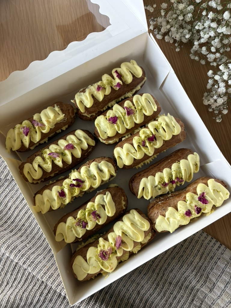 Rasmalai Eclairs